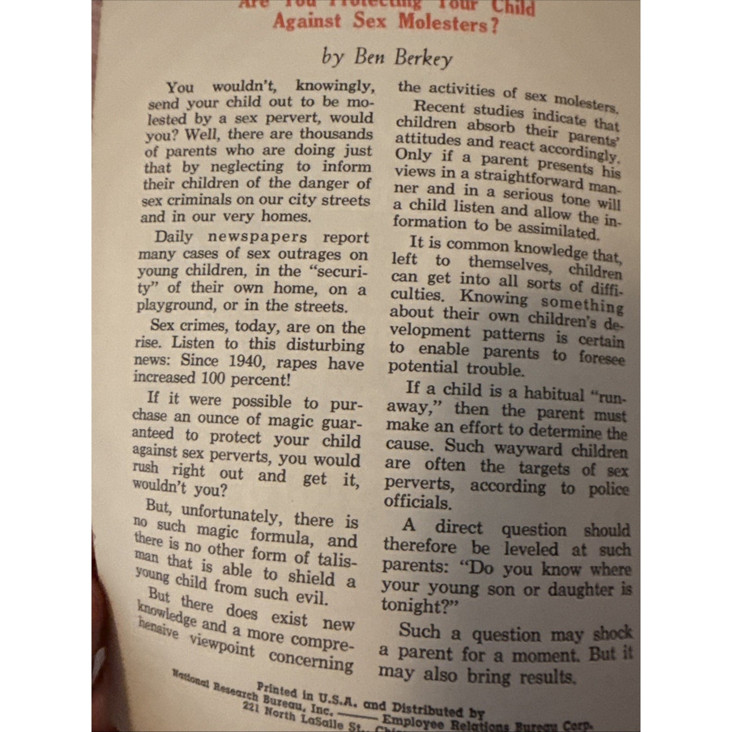 Lot of 2 1950s Kitschy Pamphlets – Child Safety & Finances – Midcentury Ephemera