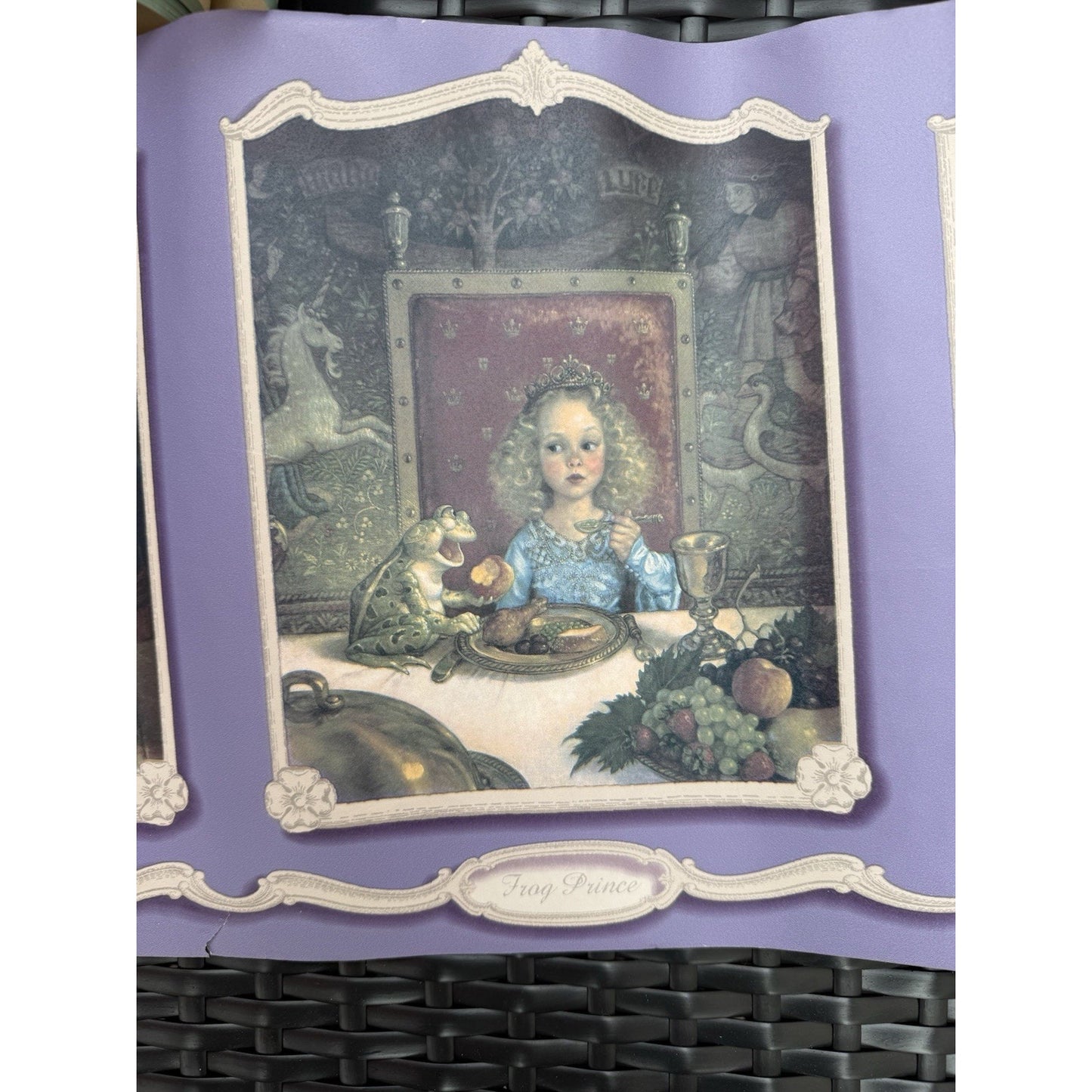 Discontinued Fairy Tales Wallpaper Border B103413 Scott Gustafson Design